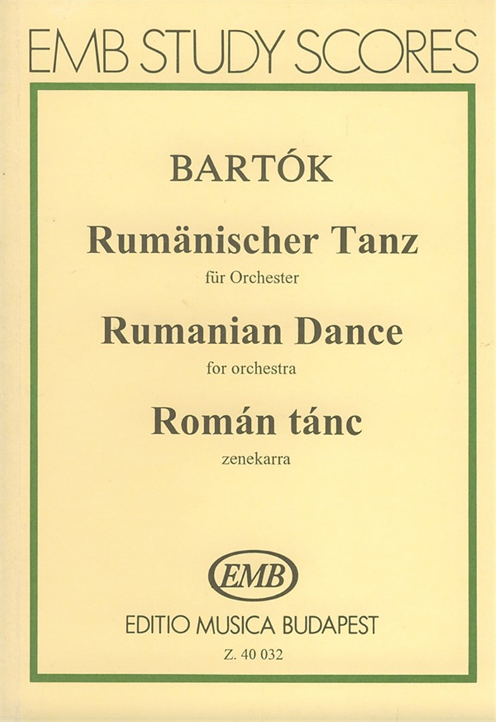 Rumänischer Tanz für Orchester